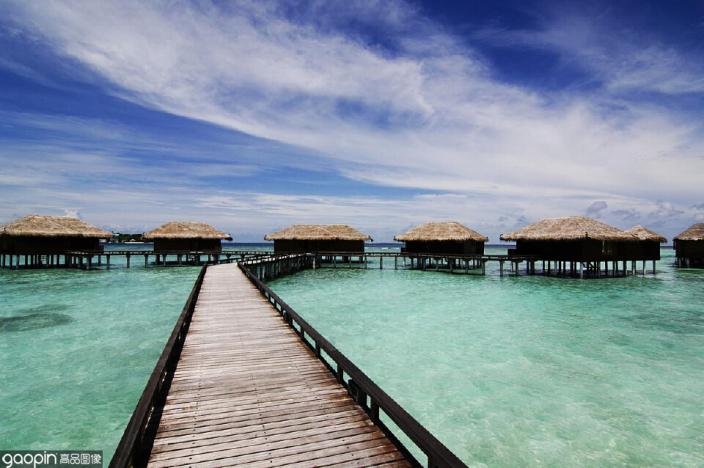 马尔代夫世外桃源海滩度假村,马尔代夫满月喜来登