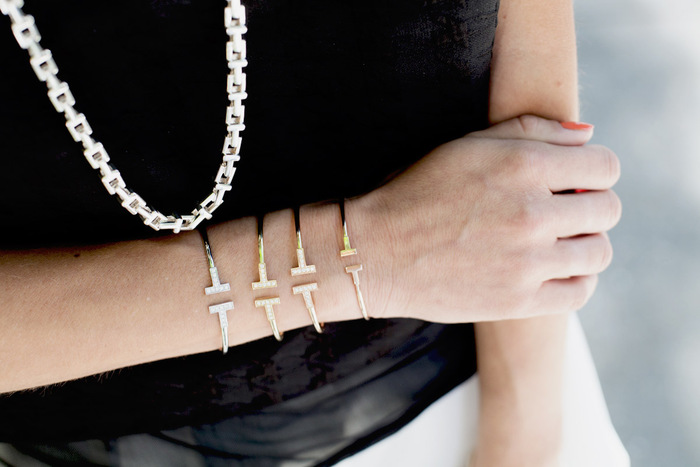 tiffany蒂芙尼爱心手链,tiffany蒂芙尼手链怎么搭配