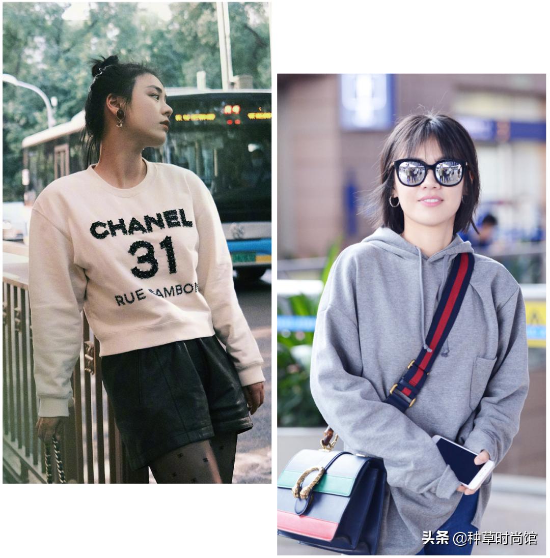 秋冬新款上新卫衣穿搭,今年秋款卫衣的流行款式