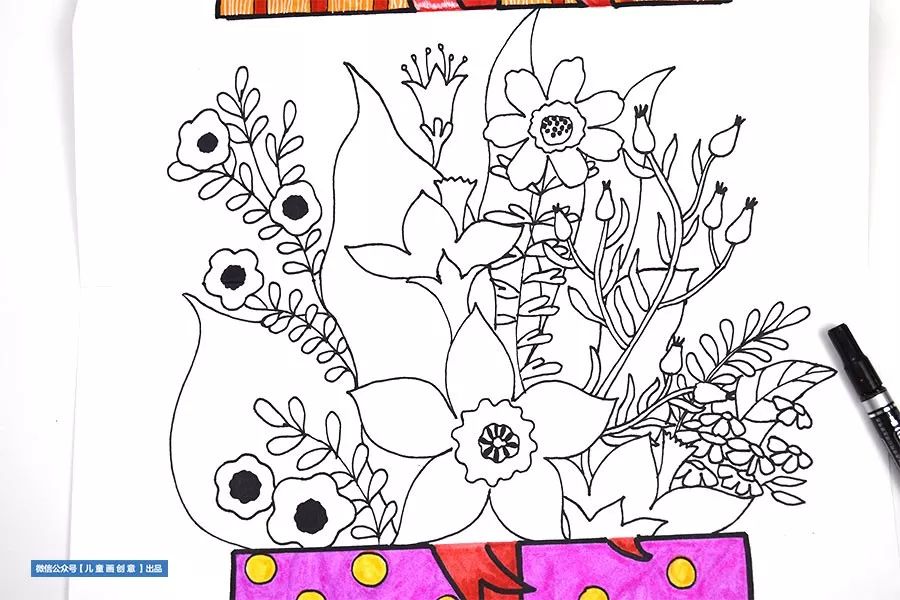 立体圣诞贺卡手工简画,画儿童简单新年贺卡手工