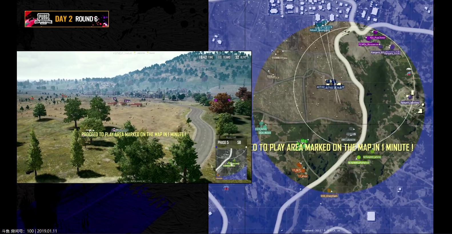 绝地求生pubg全球明星对抗赛,绝地求生刺激战场g港全程解说