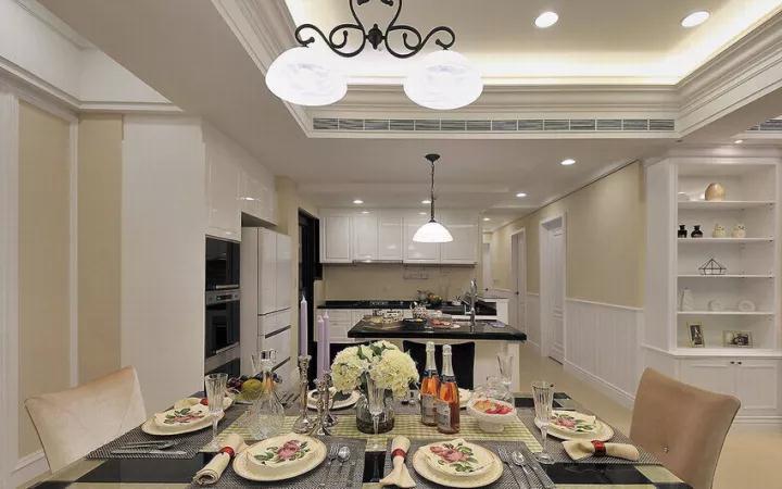 110平方三室两厅豪华法式效果,125平欧式三居室房屋