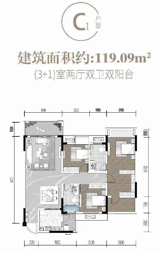 开州侨城湖山原著开盘价,开州侨城湖山原著是几室的