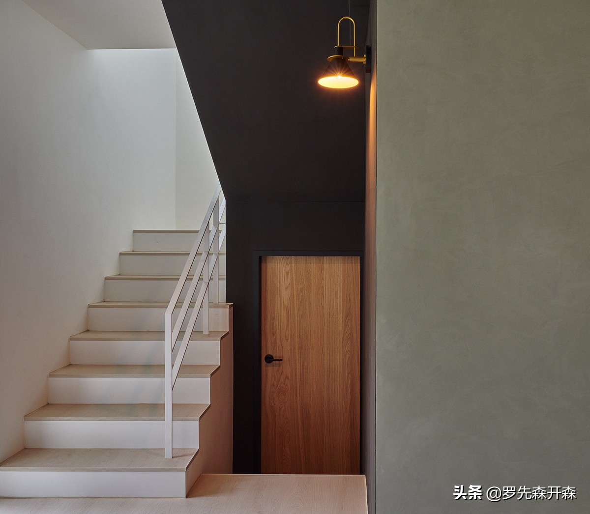 冉冉自如的慢山生活！44坪清新木质透天宅-青月草禾空间设计