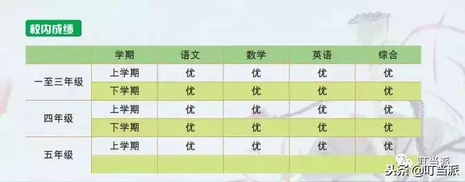 小升初名校孩子简历,小升初的简历是怎样的