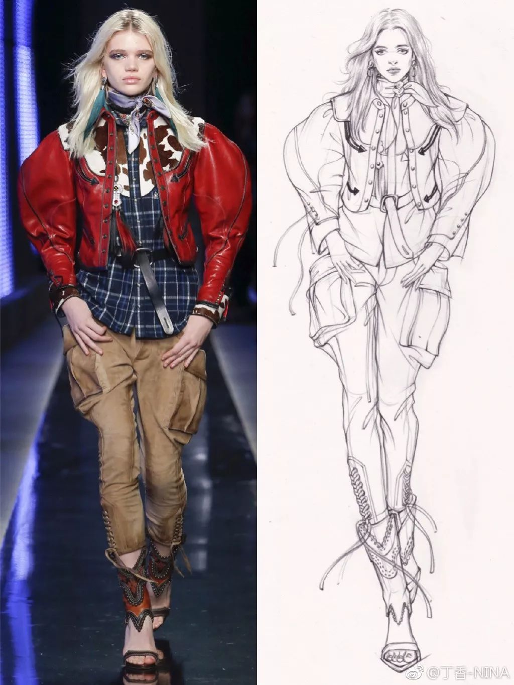 怎么用马克笔和彩铅画四大美人,马克笔与彩铅结合画法