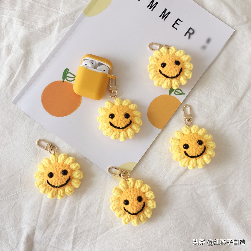 森系手工饰品编织,纯手工编织复古小饰品