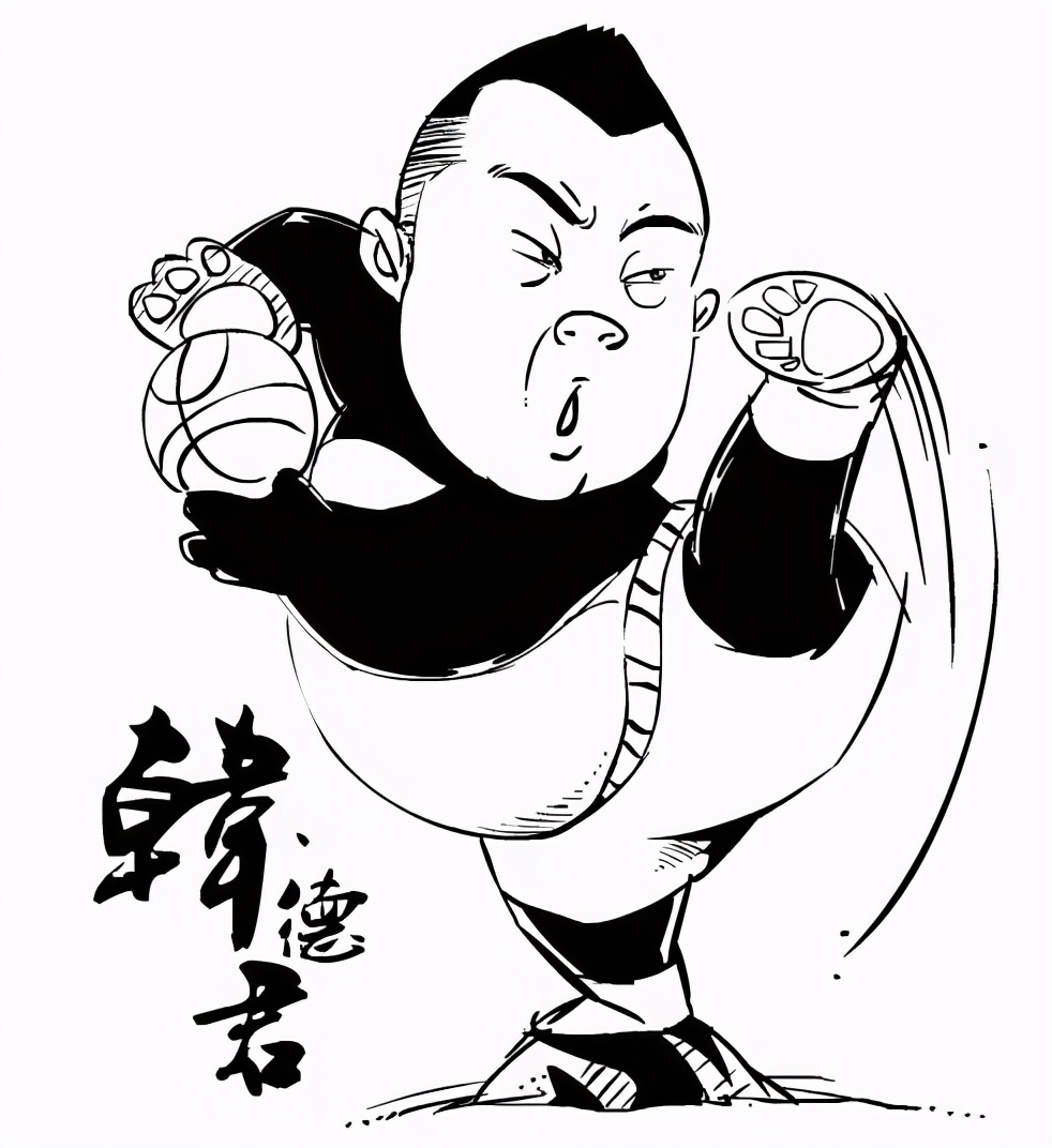 球场上的谦谦君子,韩德君球场上没怕过谁