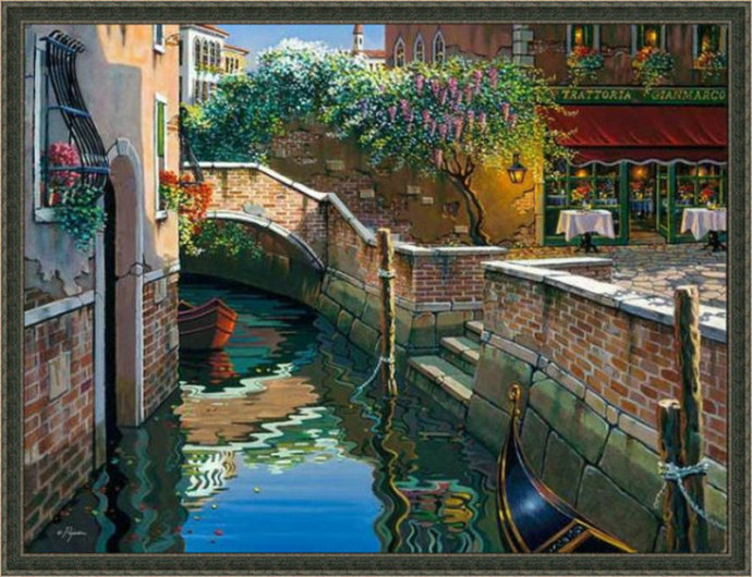 俄罗斯大师唯美风景油画,唯美风景一束花图