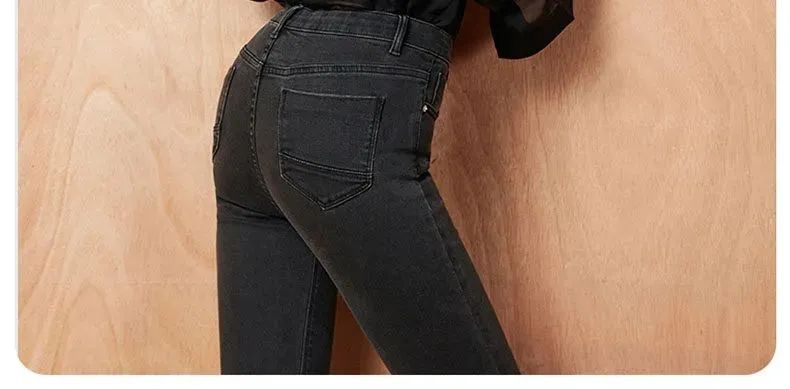 小白裤显瘦魔术裤,显瘦有弹性的魔术裤