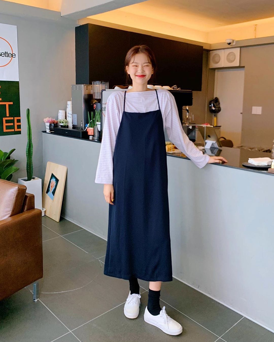 值得推荐的韩系穿搭博主,韩国穿搭博主穿衣服过程