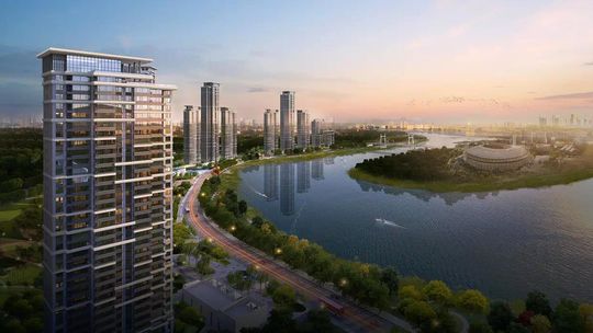 天府新区又新出一个网红楼盘,天府新区首创禧瑞锦江楼盘