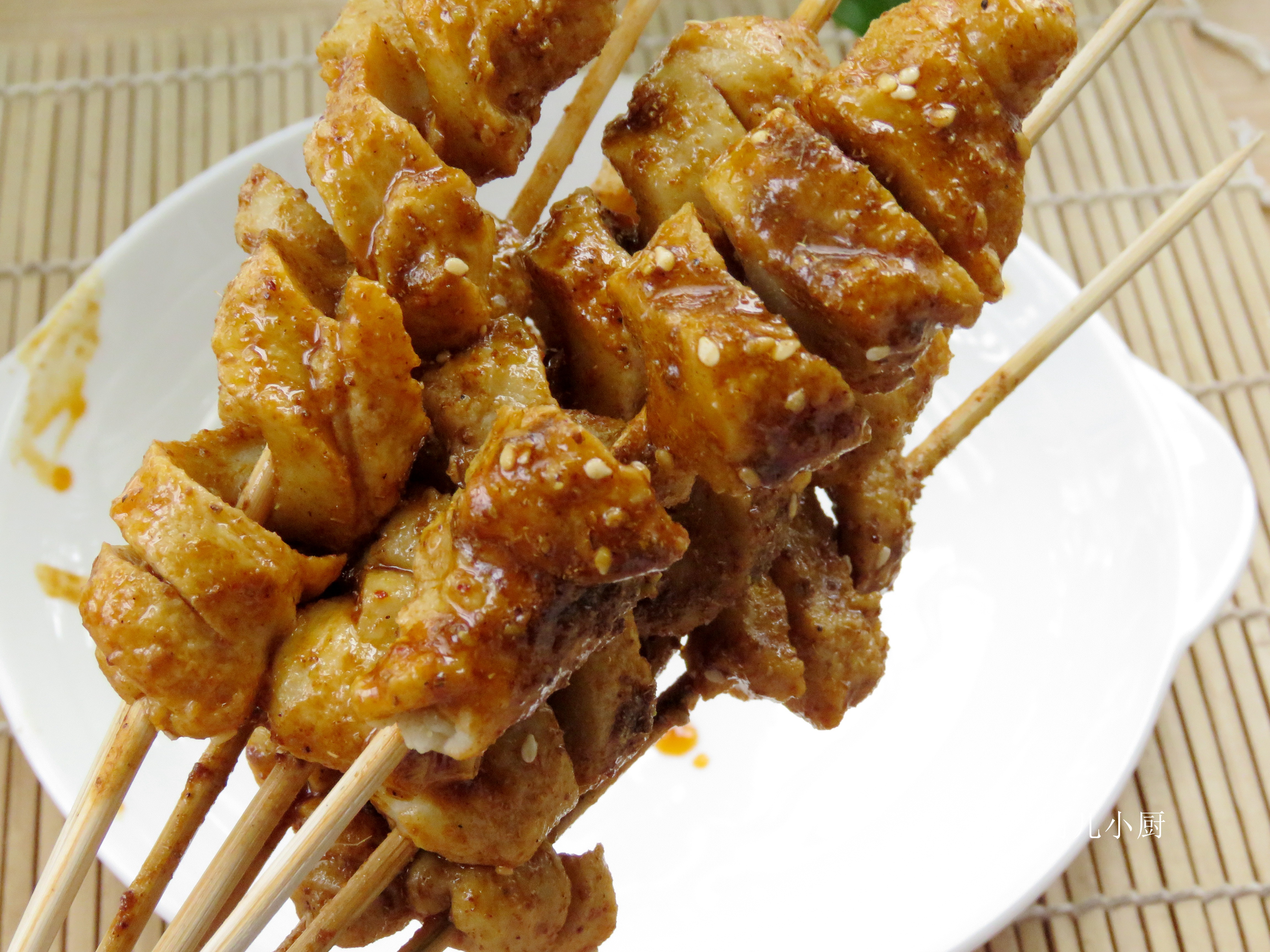 烤面筋怎么做的教程,正宗烤面筋的做法视频教程