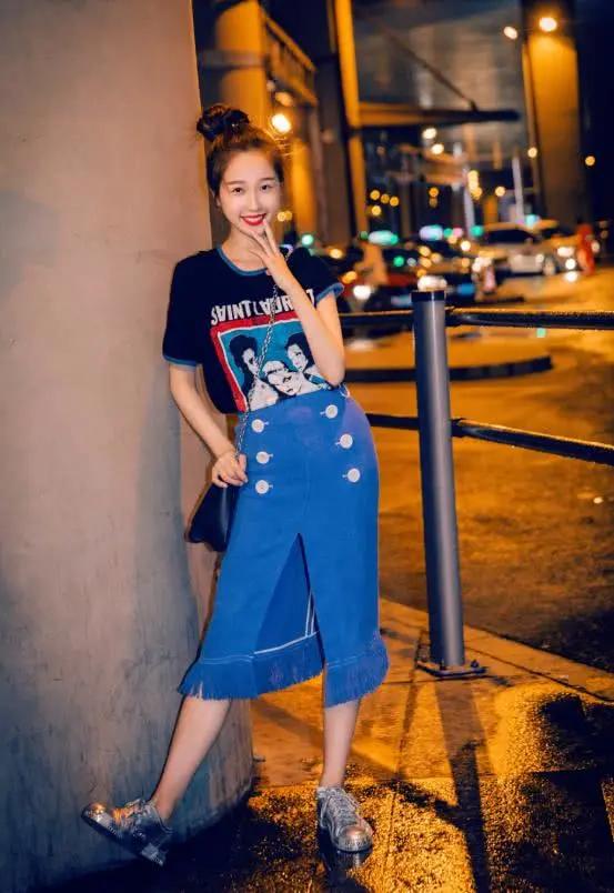 虞书欣穿搭t恤,虞书欣同款衣服超贵