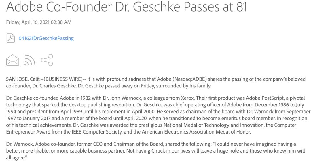 adobe历史性时刻,当年被乔布斯嫌弃的adobe