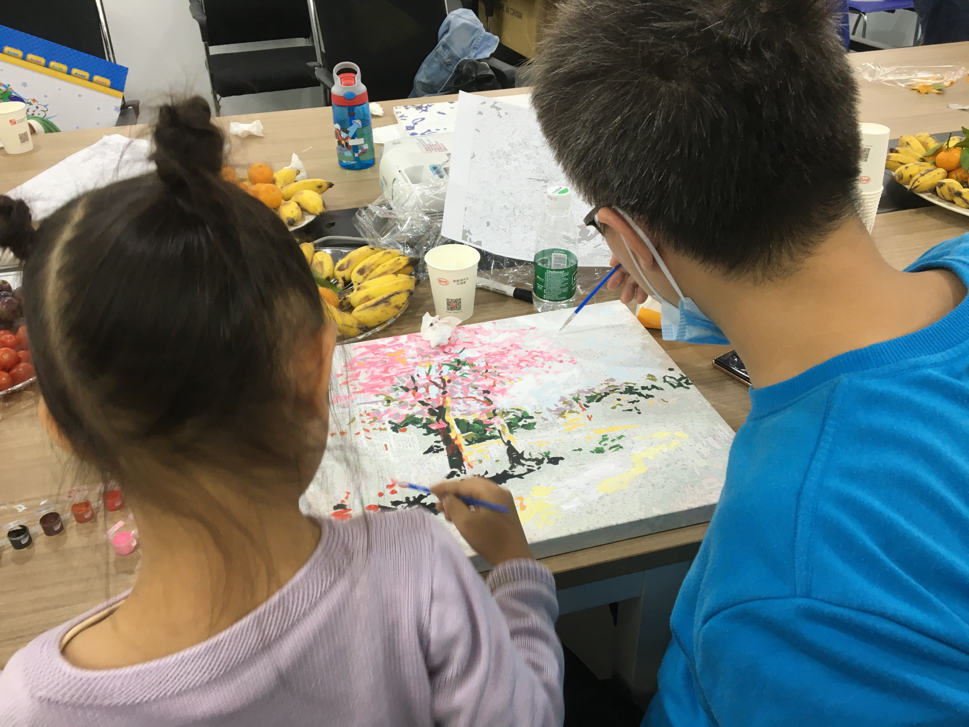 又简单又真实的油画,人生第一次绘画作品