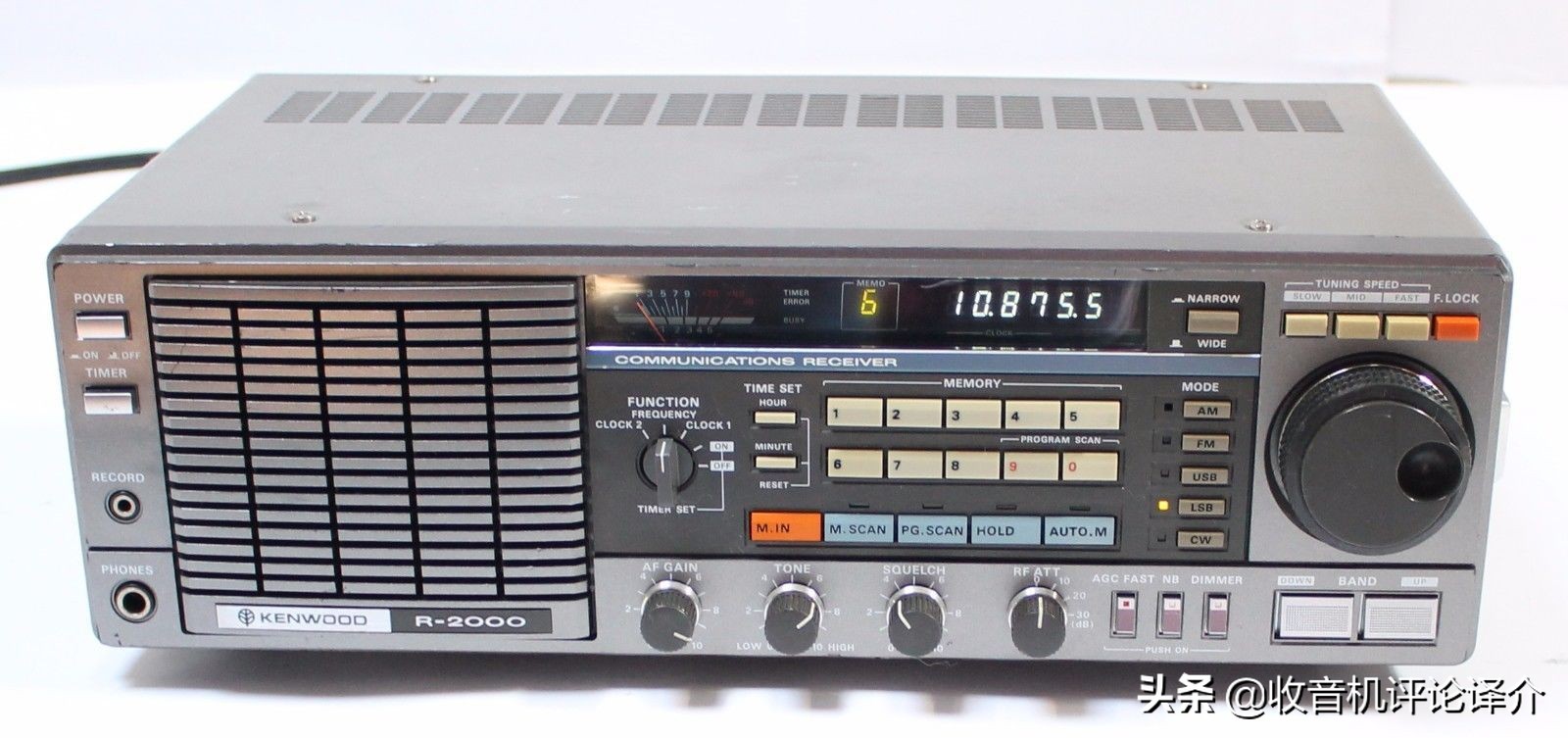 这个收音机这么牛？与接24米长线天线的建武接收机打成平手？