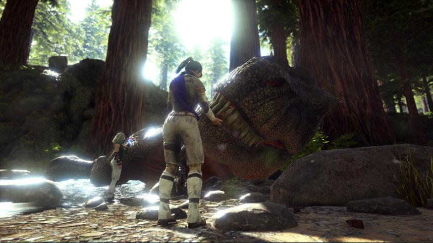 方舟生存进化沙盒版,steam100%好评养成类游戏