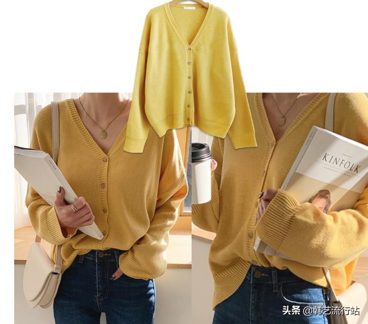 2021春天是针织服装的季节，今年流行的韩版毛衣款式真的可以
