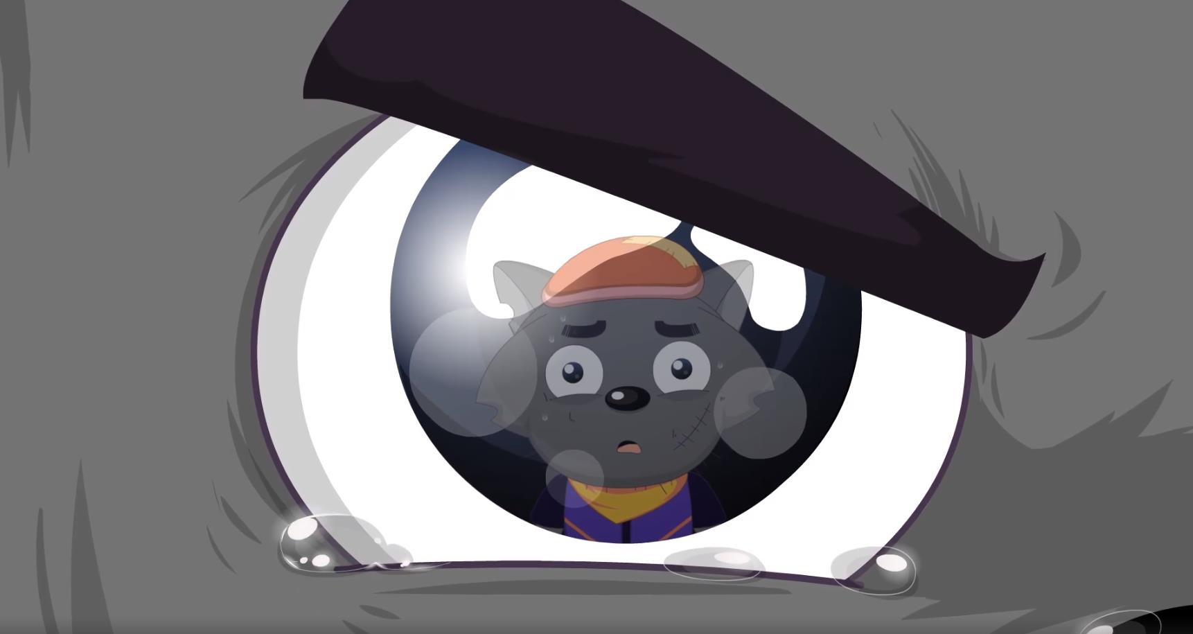 小灰灰逆子哭闹,逆子打爸爸的蓝猫旺财