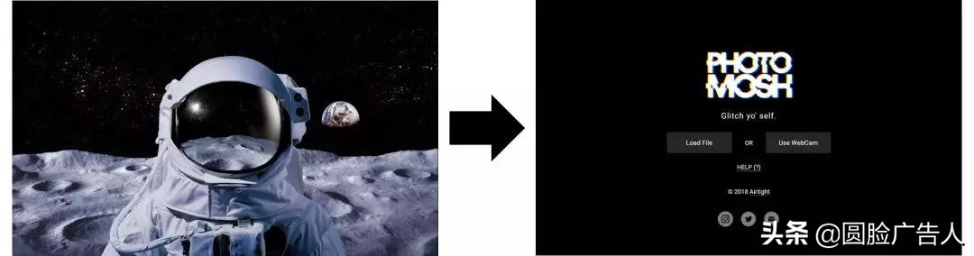 送福利啦!这个有毒的抖音故障风设计网站设计师值得免费拥有