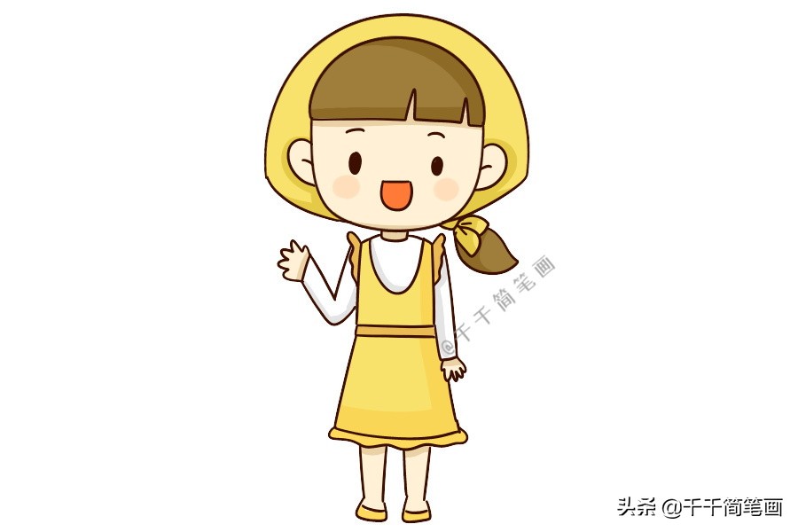 简笔画职业人物医生,各职业q版人物简笔画