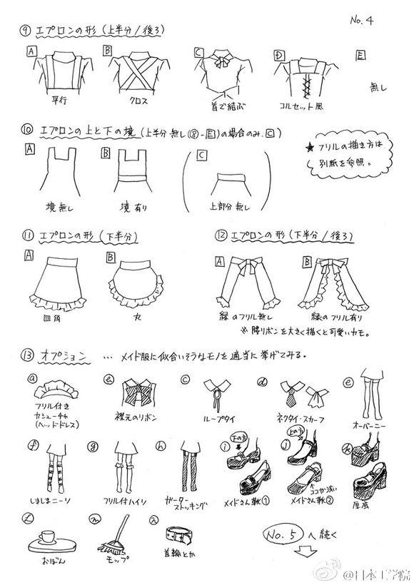 不可错过的超全女仆装分解!