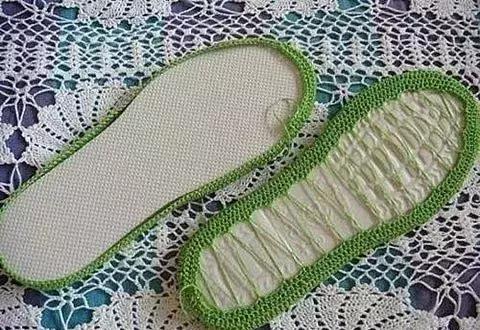 毛线拖鞋钩针方法视频教程全集,钩拖鞋能不能用4.0的钩针