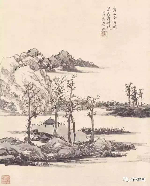 林海钟国画教程,林海钟山水画高清图