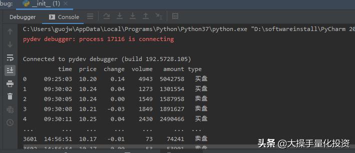 Python量化交易，绝对干货！Tushare将股票行情存入Mysql数据库