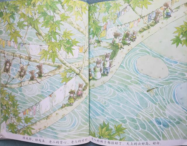 14只老鼠洗衣服阅读笔记,14只老鼠洗衣服的绘本故事