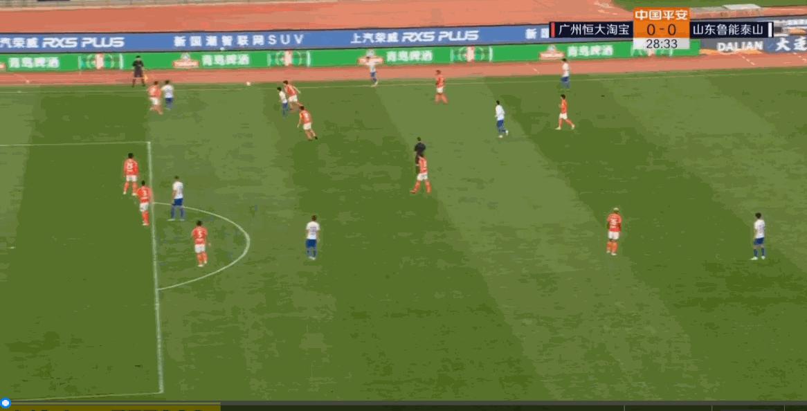 广州恒大1-0广州富力,广州恒大主场0-1