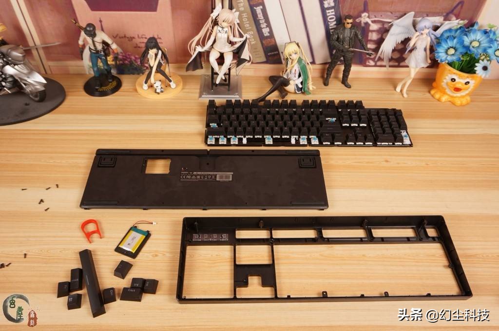 雷柏v720是真机械键盘吗,拆开雷柏无线键盘