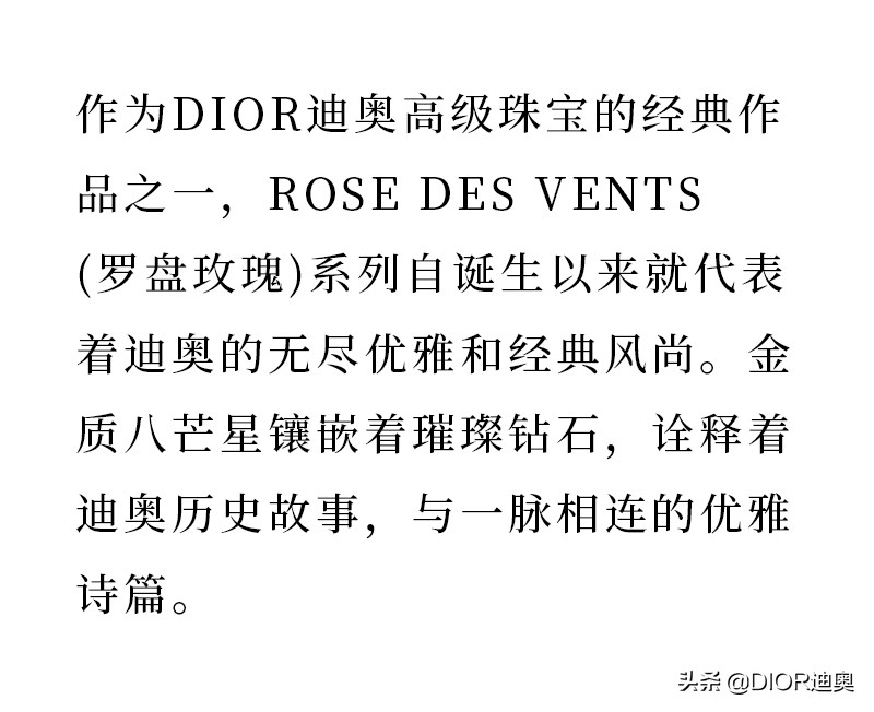 DIOR迪奥ROSEDESVENTS,罗盘玫瑰幸运篇章