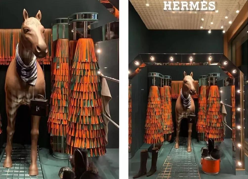 看Hermès、LV、Gucci...如何玩转圣诞橱窗
