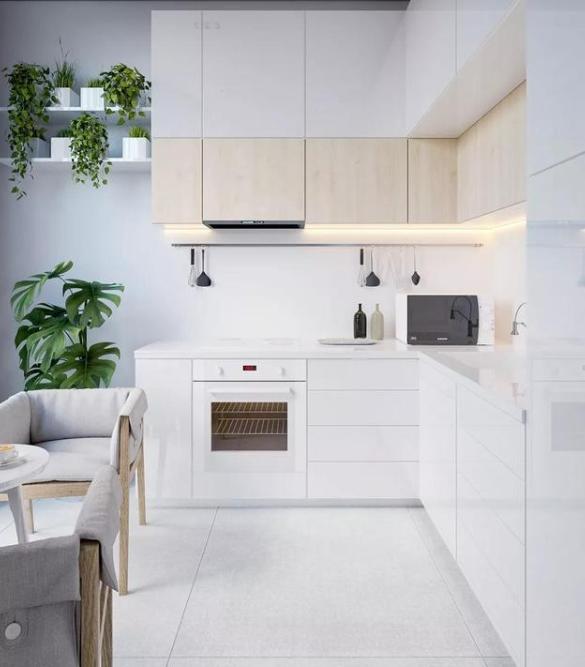 开放式厨房台面收纳整理技巧,小户型厨房台面收纳