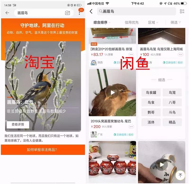 涉黄、买卖野生动物？原味*裤内**？从万能的淘宝，到万能的闲鱼