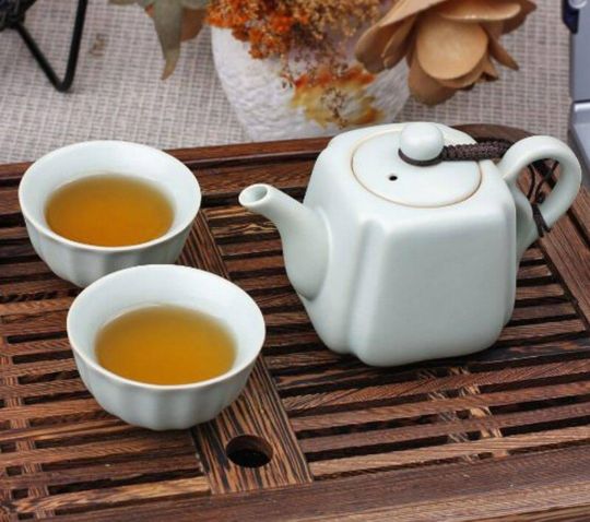 晓芳汝窑茶具,汝窑茶具直播