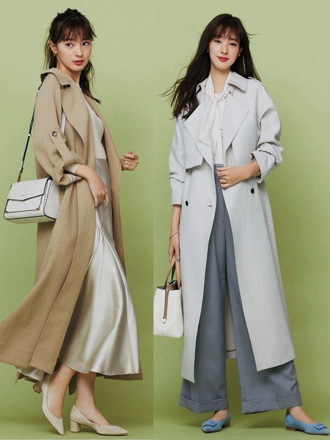 70后苹果型女人春天穿衣搭配,春天穿搭不要宽松