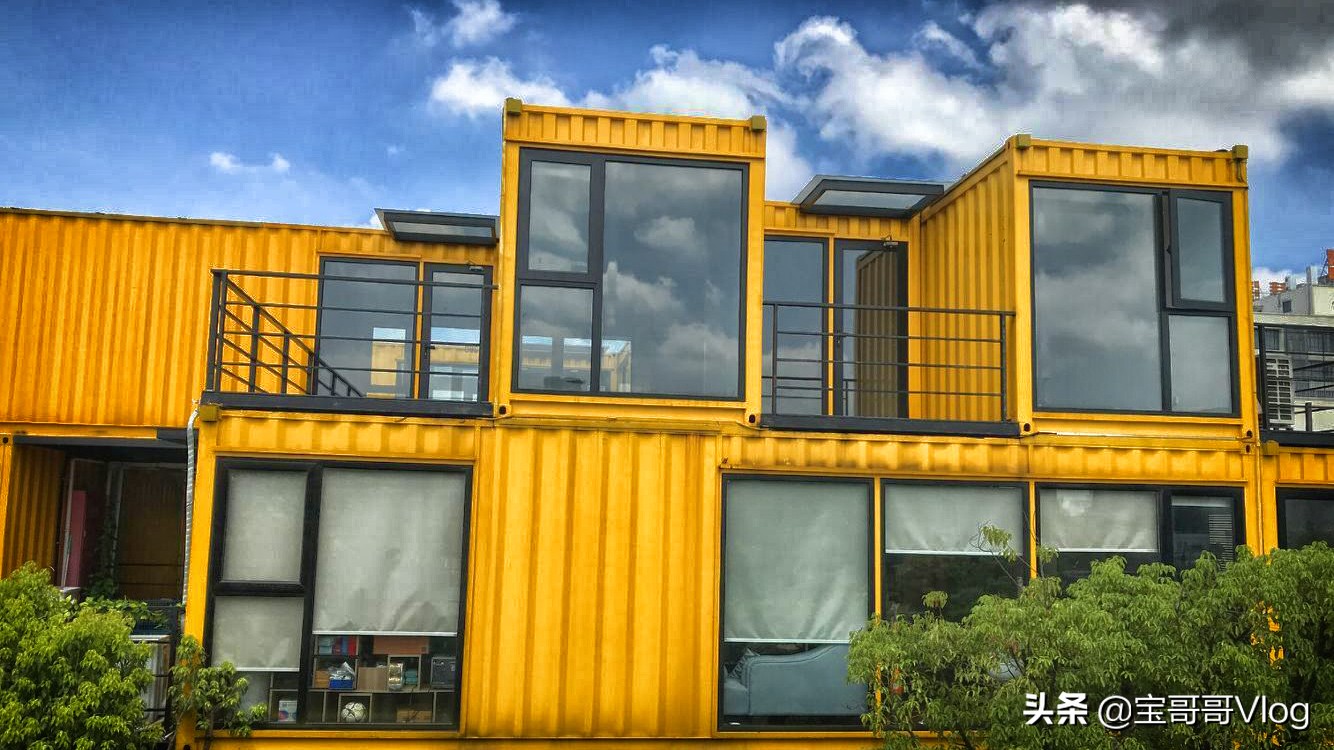 创意集装箱网红打卡点,广州集装箱网红打卡地