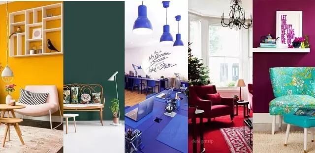 家里复古色系配色方案,9款清新淡雅的家居配色方案