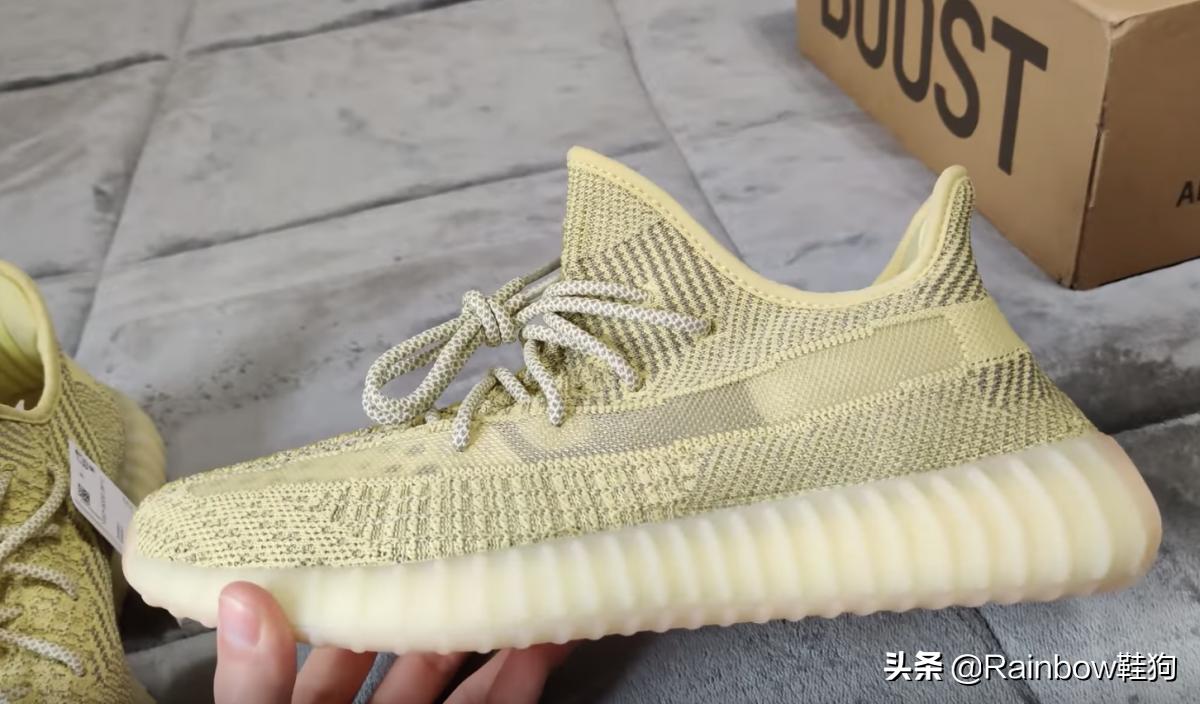yeezy350天使美洲限定测评,yeezy350欧洲限定和尾灯什么区别