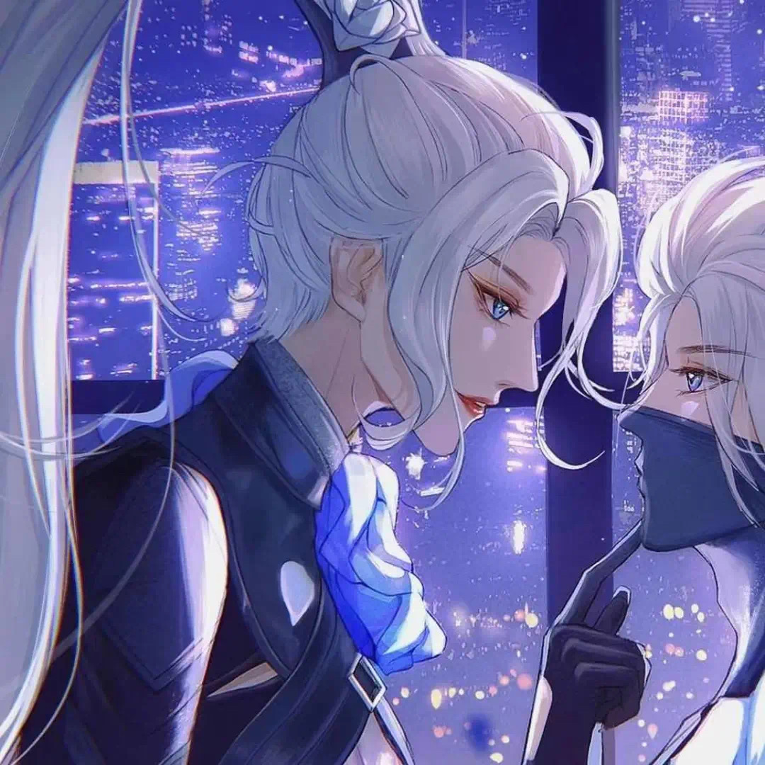 王者荣耀蔡澜和蔡文姬情侣头像,王者荣耀猴子和露娜的情侣头像