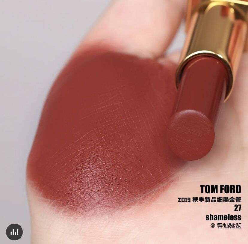 tomford口红黑管49试色,tomford最值得买的颜色
