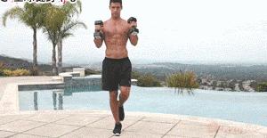 在家用哑铃怎么让身材更有型,一副哑铃就能教你在家练出好身材