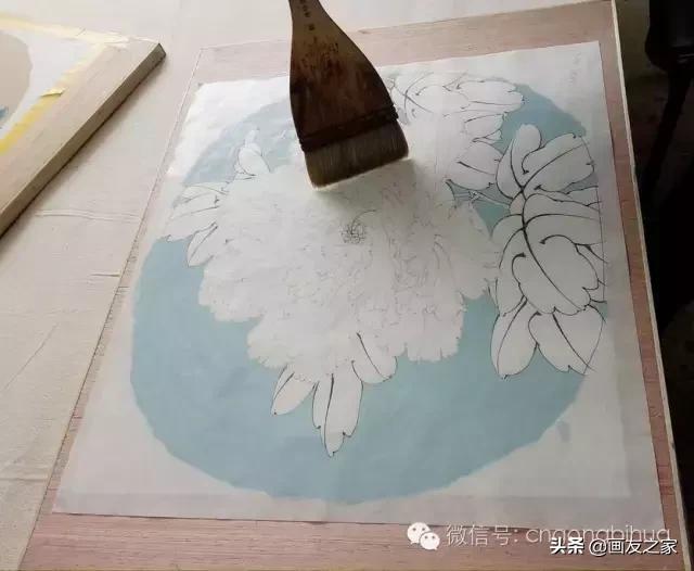 工笔画绢纸入门教程步骤图,工笔画入门教程步骤图勾线练习