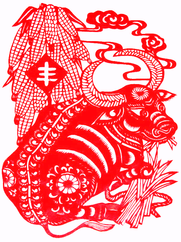 剪纸窗花儿童手工,民俗剪纸图案大全