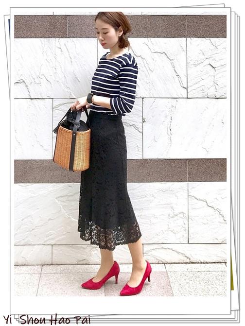 红色鞋子100种搭配,100种小红鞋