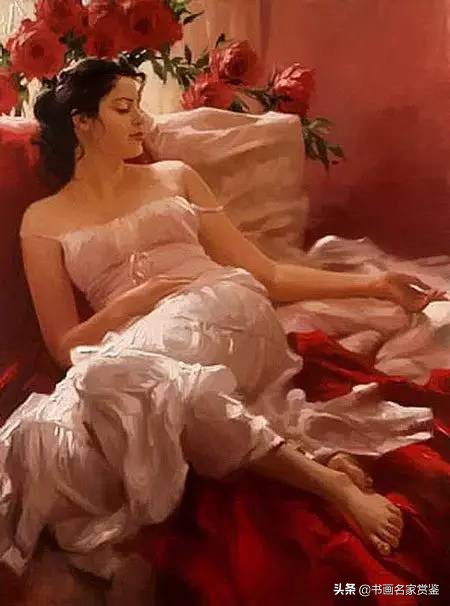 美轮美奂的印象派画家油画作品,暖阳油画100幅