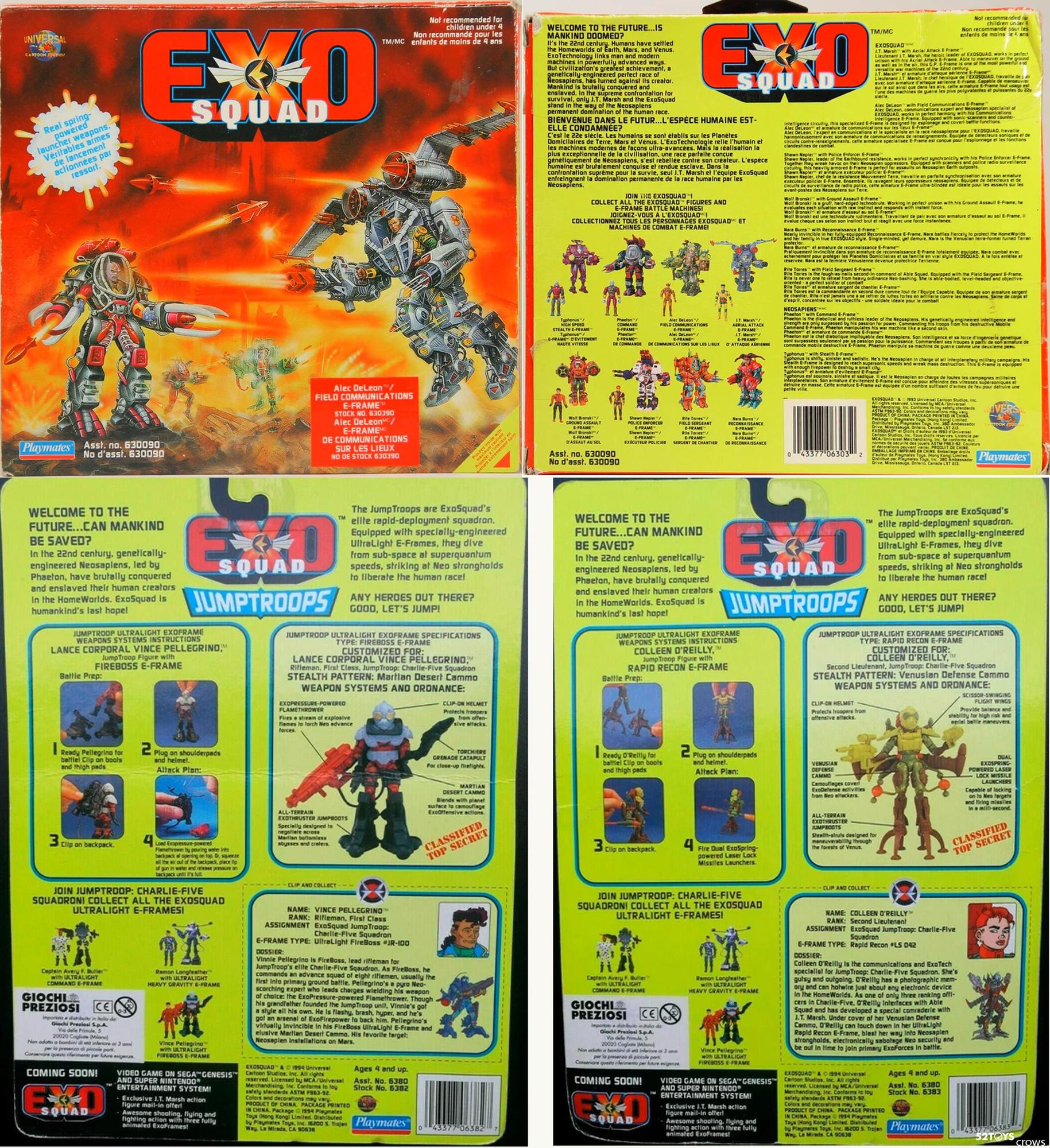 玩具主系列篇|这个常被错认成GIJOE的玩具系列叫作Exosquad